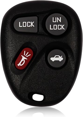 KOBLEAR1XT - Control remoto de entrada sin llave KOBLEAR1XT 315MHz 4 botones para reemplazo para Cadillac Buick Lesabre Chevrolet GMC Oldsmobile