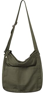 Etercycle Canvas Tote Bag for Women, Large Crossbody Hobo Bag Casual Bag