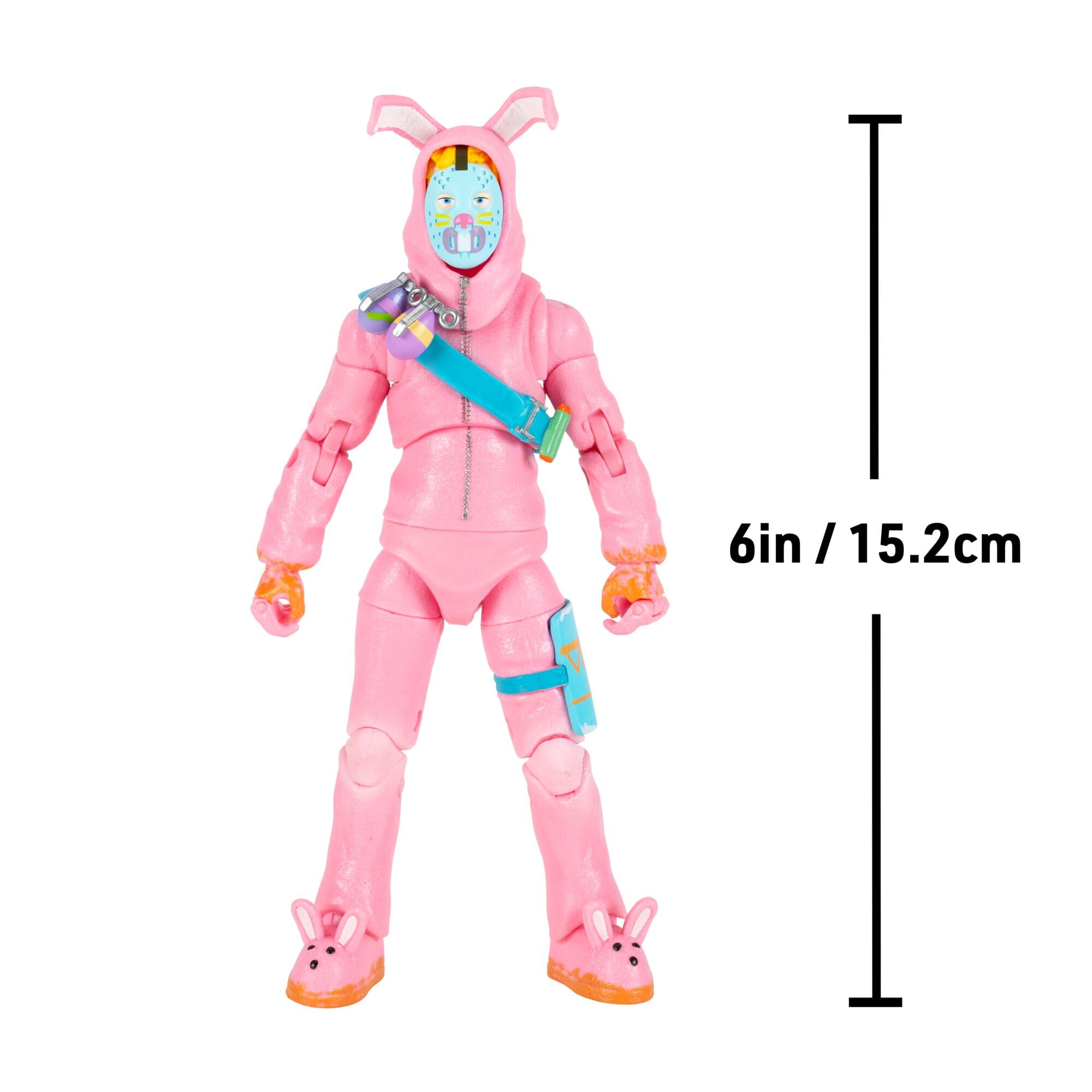 Amazon.com: Fortnite Legendary Rabbit Raider - 6-inch Articulated