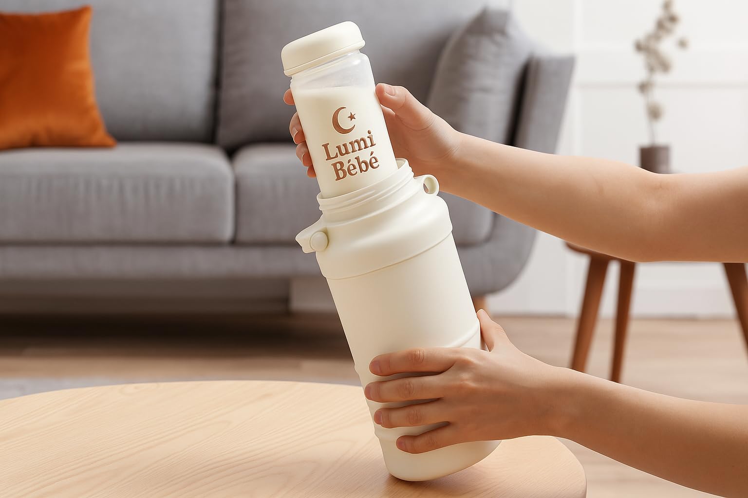 Glacière pour Lait Maternel | Sac Isotherme Portable pour Biberons – Compact, Étanche et Élégant