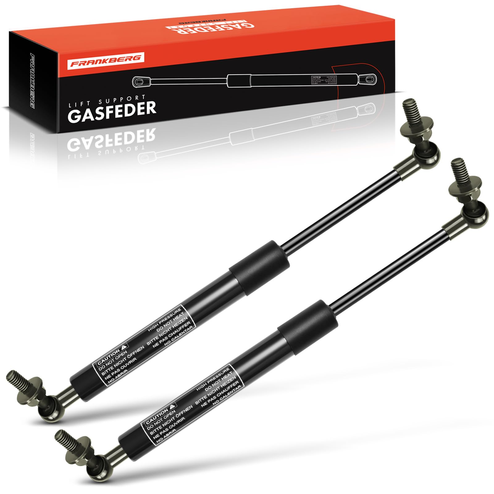 Frankberg 2x Amortisseurs à ressort à gaz pour capot 5345069025 | Compatible avec: LX470 J100 SUV