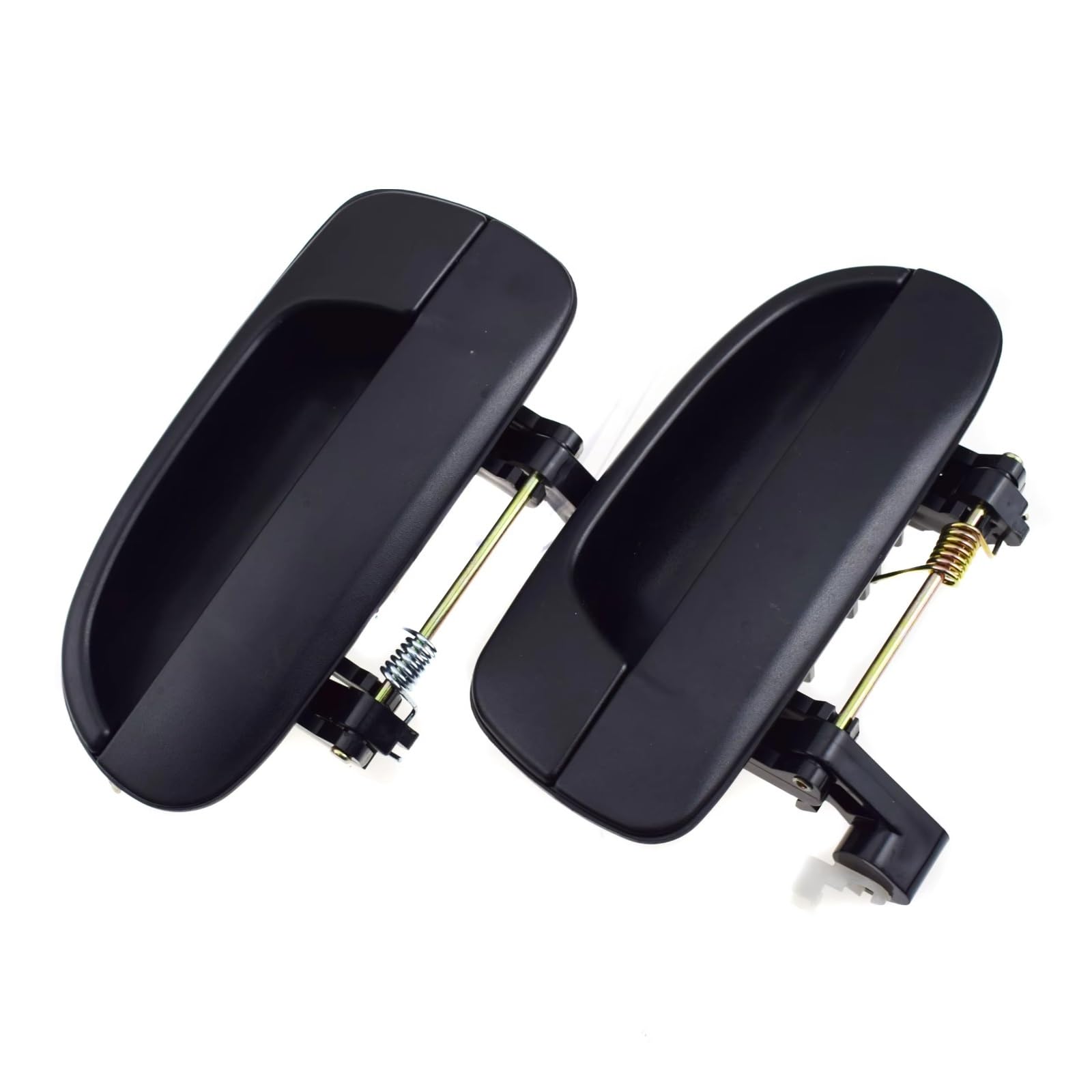 Cqrbne Rear Rl Rr Pair For Hyundai For Accent 2000-2006 Car Black Outside Door Handle Front Or Rear, Left Or Right Car Exterior Door Handle(Rear Rl Rr Pair)