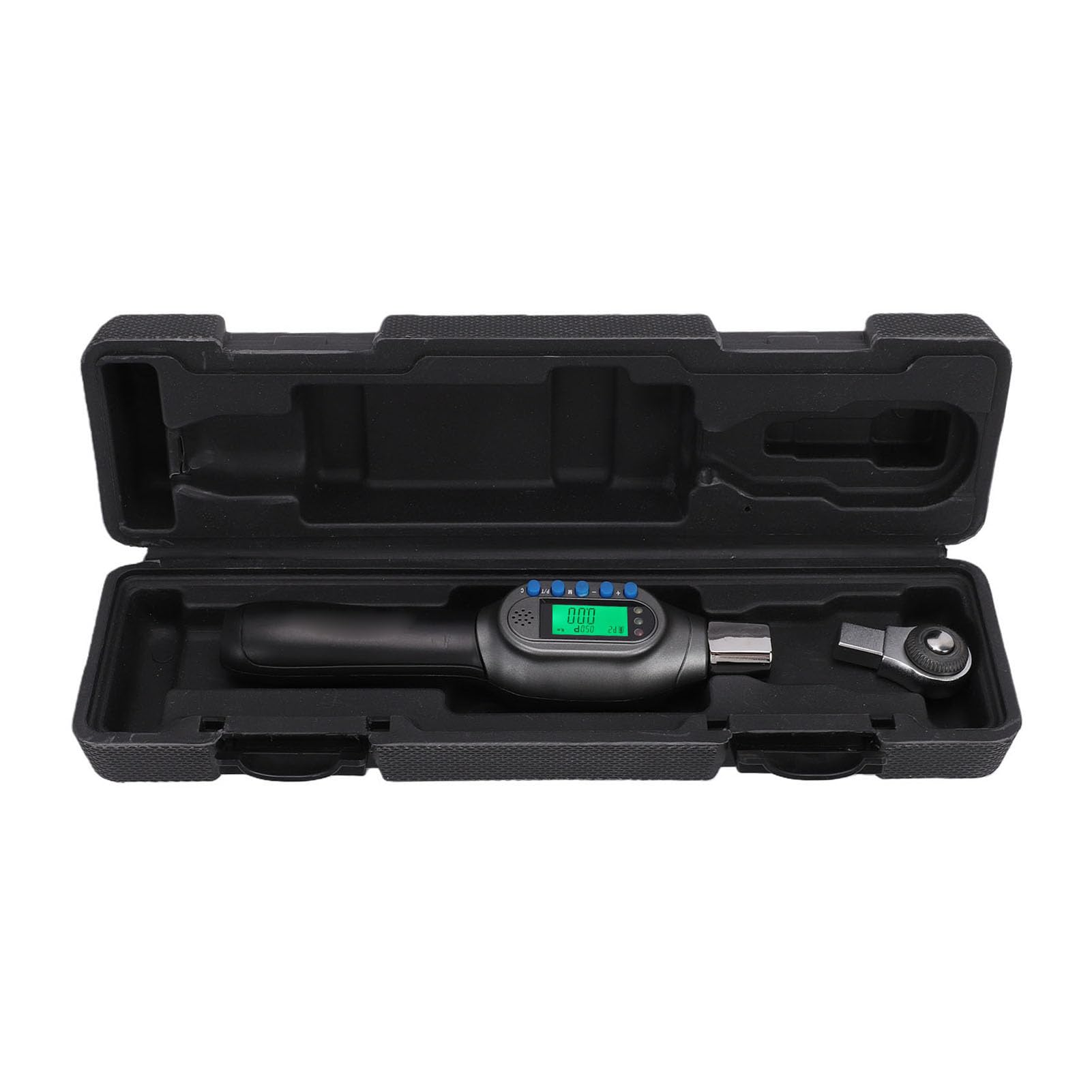 Fafeicy Llave Dinamométrica Digital 1/4 Pulgada, Cabezal Intercambiable