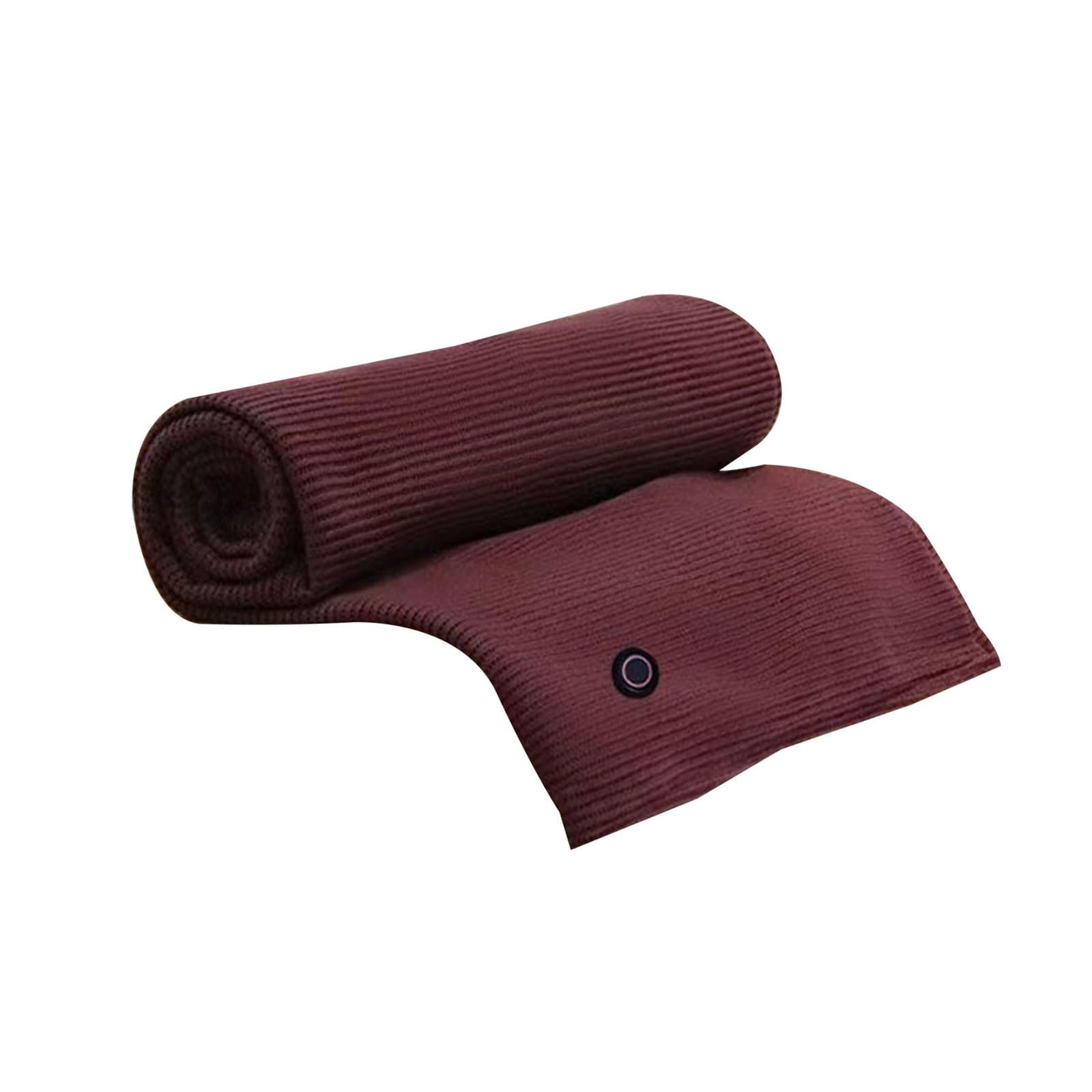 Hsioluted USB Heated Shawl Blanket with Carbon Fiber Heating and Foldable Designing for Easy Transport Heated Shawl Wraps