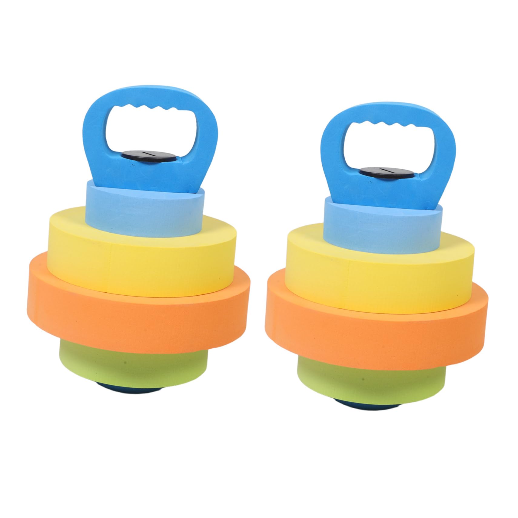 VICASKY 1 Pair Children Eva Water Dumbbell Toy Adjustable Weights For Kids Fitness And Exercise Eva Dumbbell For Kindergarten Group Games