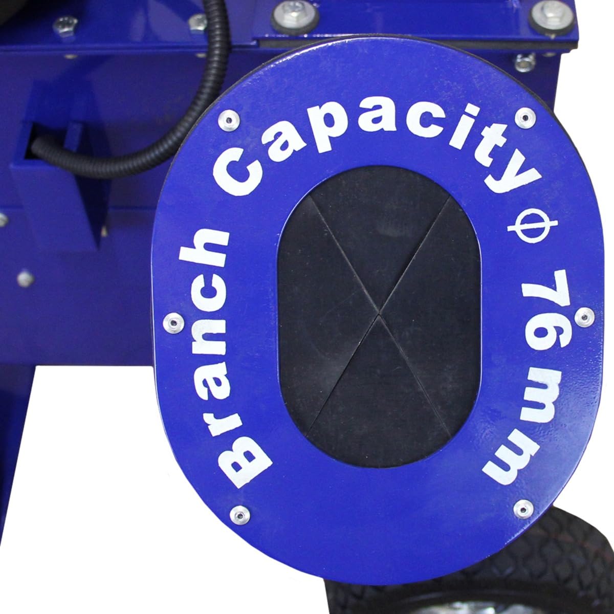 T-MECH Rimorchio ATV da Giardino Carrello di carico potente e Trita Legna da 14HP 420cc ruote trattore per tutti i terreni agricoli 295kg