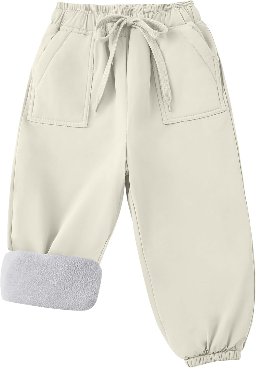 Kids Snow Pants Fleece Lined Toddler Waterproof Ski Pants Warm Hiking Pants for Boys and Girls