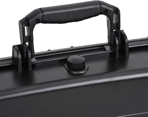 Miniatura 7 de MEIJIA Funda protectora impermeable portátil, funda rígida para cámara, espuma de ajuste personalizado, elegante negro, apto para cámara, equipos,