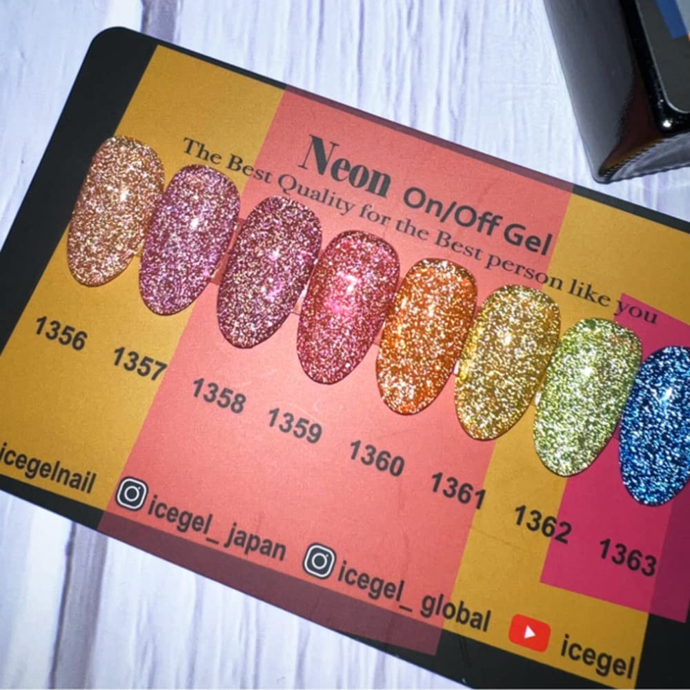 Amazon | ICE GEL ABLACK カラージェル ネオンオンオフジェル 1362 3g