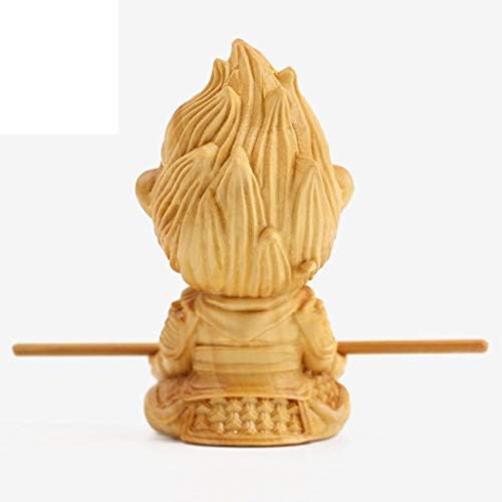 Amazon｜Longzlan(売店)孫悟空置物・木製彫刻神像美術品「西遊記孫悟空