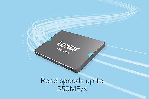 Miniatura 23 de Lexar NQ100 960 GB SATA III SSD interno de 2.5 pulgadas, hasta 550 MB/s de lectura (LNQ100X960G-RNNNU).