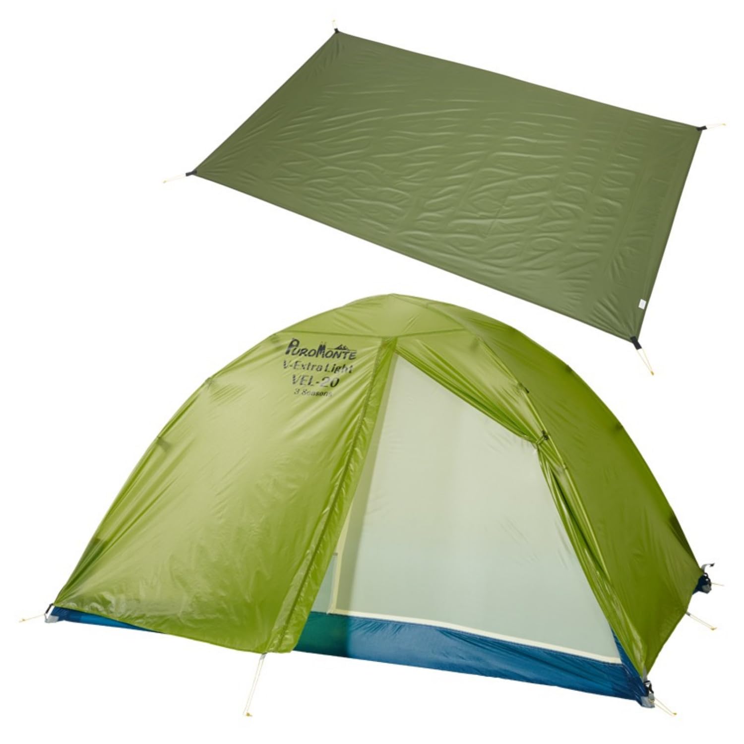 Amazon.co.jp: プロモンテ tent 軽量ダブルウォールテント 2人用 VEL