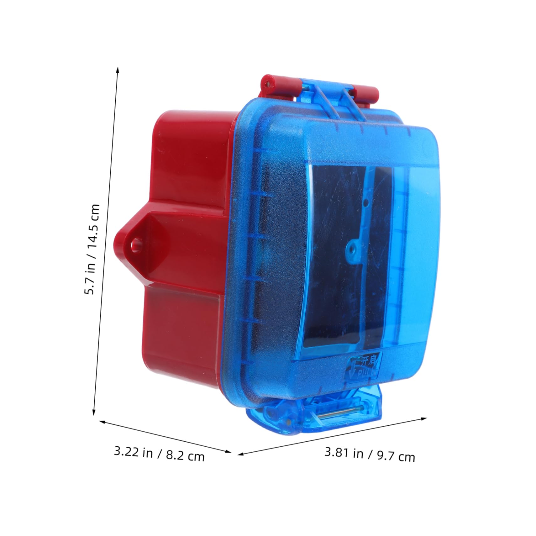 Cubierta Protectora para Botón de Alarma Manual Compatible con Sap-mfs Cubierta de Seguridad para Punto de Llamada de Alarma contra Incendios Uso Emergencia