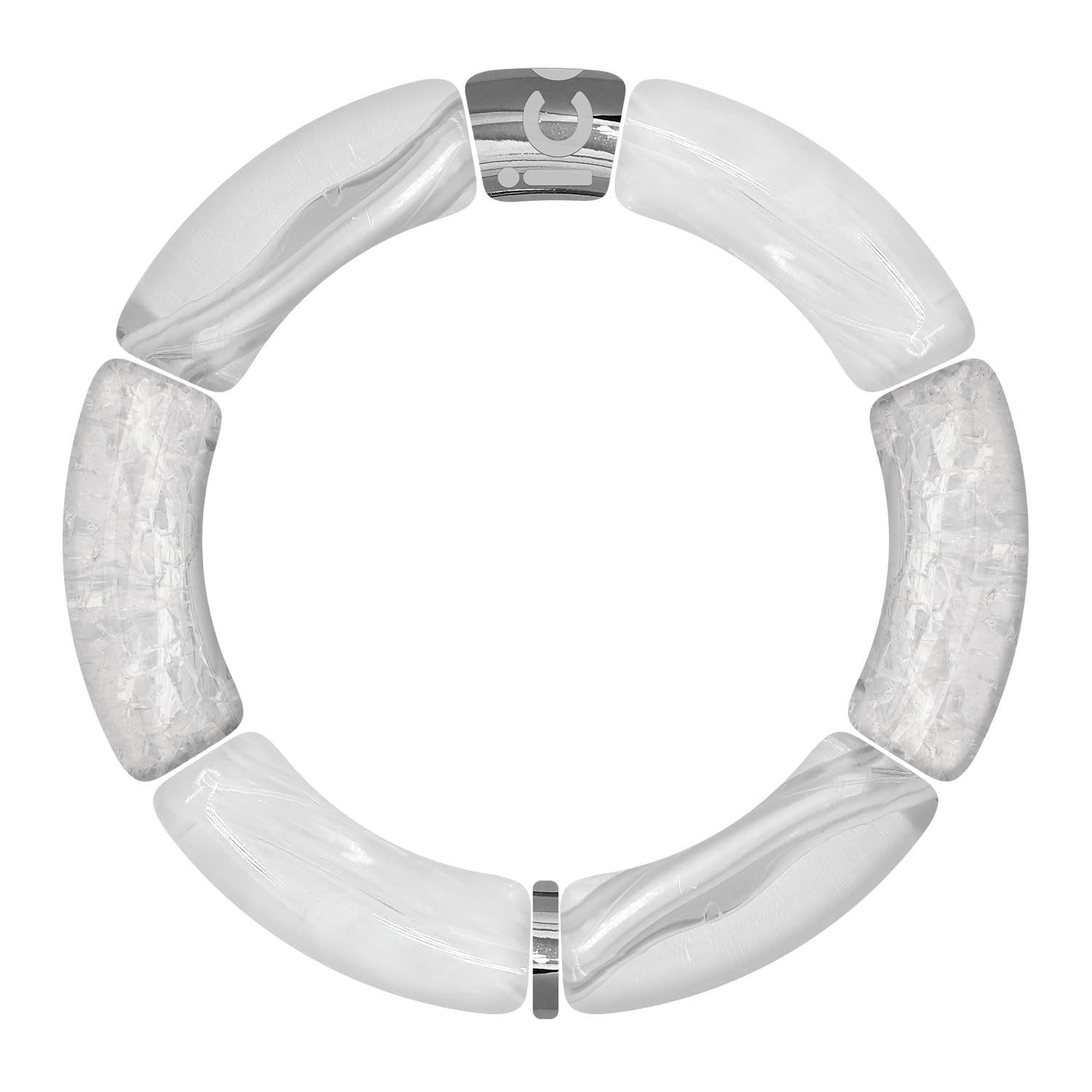 ICE Jewellery - Bella bracelet - Silver transparent - Fashion silver & white bracelet for woman (023560)