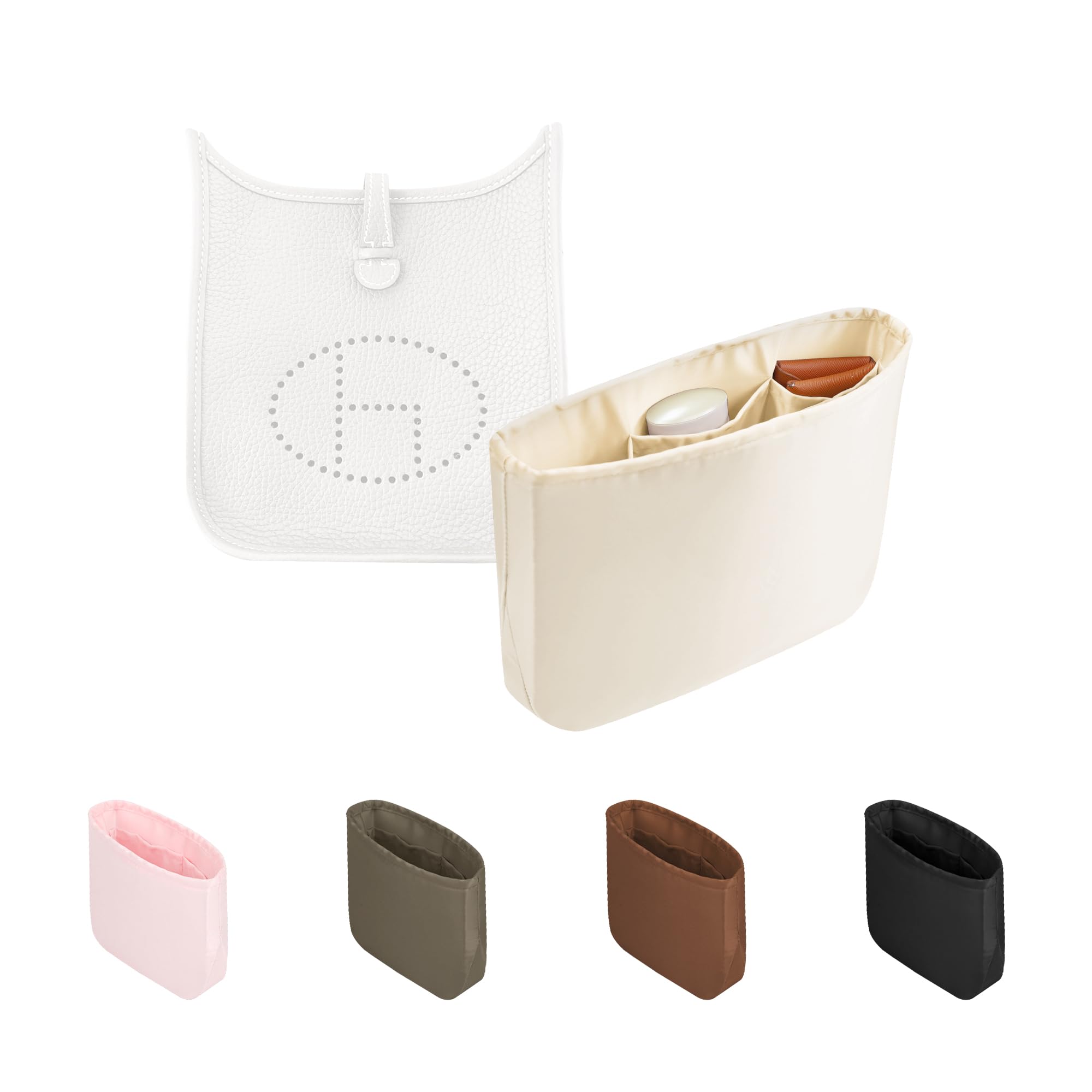 Amazon.com: Purse Organizer Insert for Luxury Bag - Satin