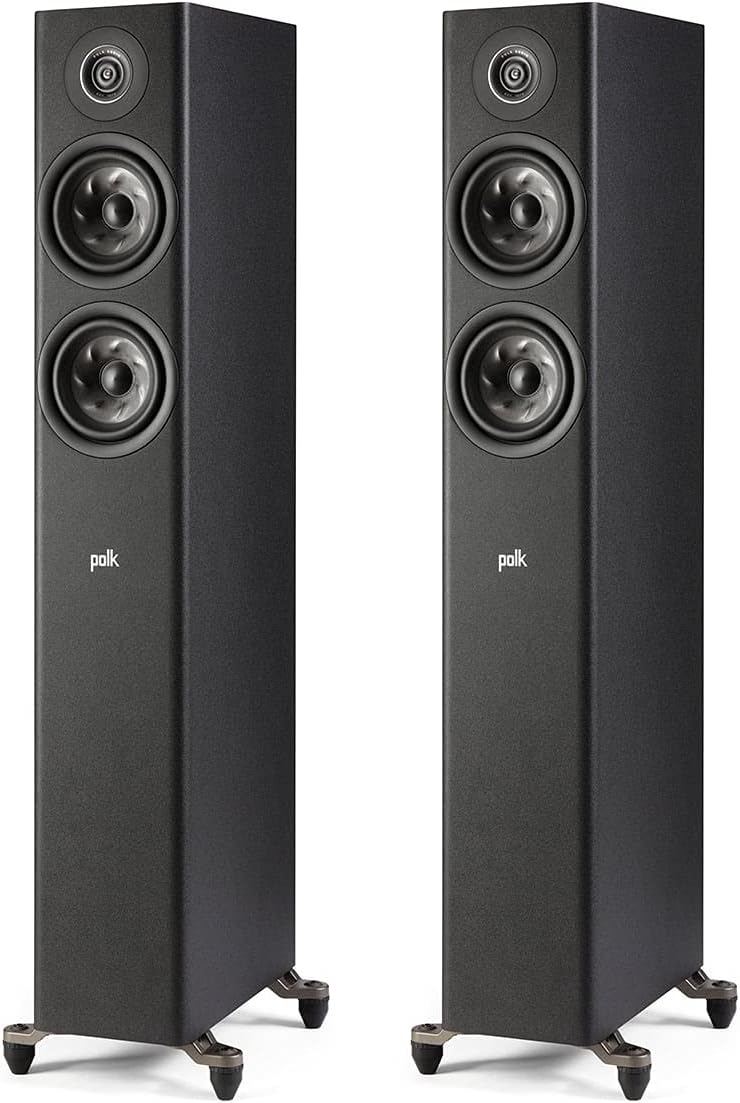 Polk Audio Reserve R500 Floorstanding Loudspeakers - Pair (Black)