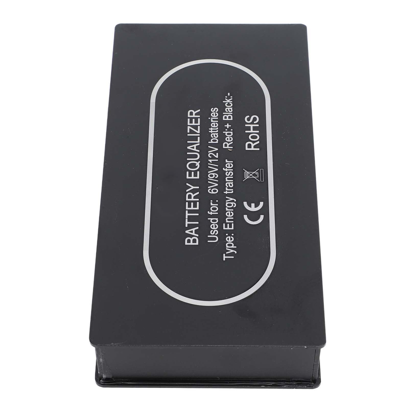 FTVOGUE Batterie-Equalizer, 48 V, Spannungsregler, Balancer, Aluminiumlegierung, 0 Bis 10 A, Verpolungsschutz für Auto, Boot, Solaranlage mit 4 X 6 V, 9, 12 Batterie-Setup