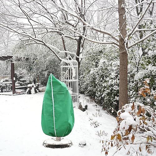 DHGKVK 2 Stück Pflanzenschutz Winter,Winterschutz für Kübelpflanzen Frostschutz Kälteschutz Pflanzenschutzsack… – Ansicht 6