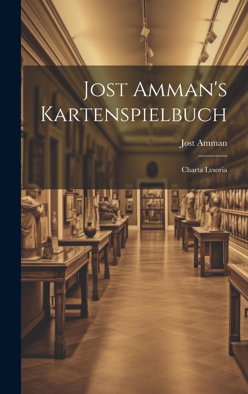 Jost Amman's Kartenspielbuch beau livre Charta Lvsoria édition de luxe