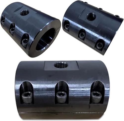 Baja Racing Abrazadera de tubo de dirección de 1.5 pulgadas, acero cromado 4130, recubrimiento en polvo negro, alta resistencia, ajuste de Negro