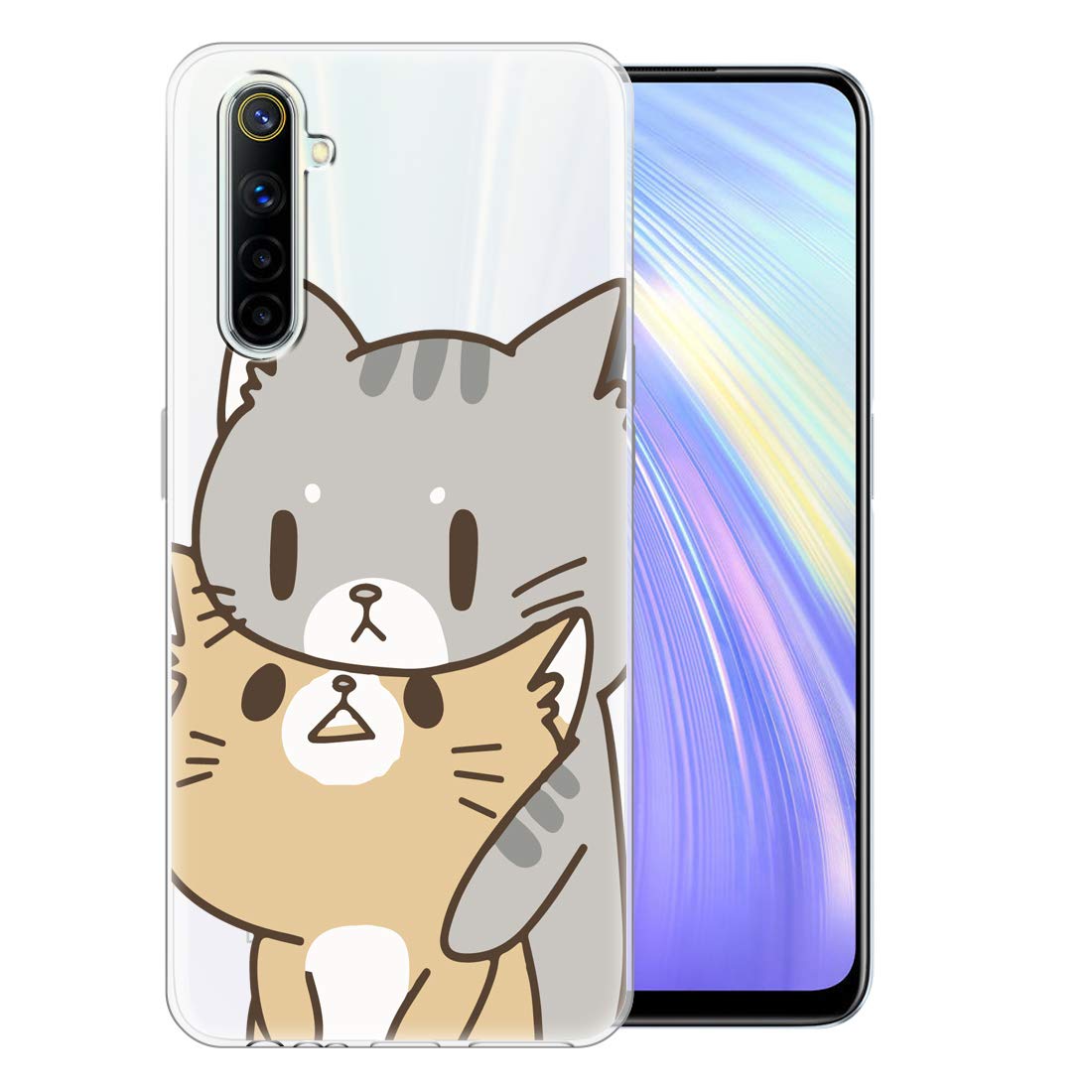 Fashionury Back Cover for Realme 6 (Silicone_Multi-Coloured) (B08BZFNZST) Amazon Price History, Amazon Price Tracker