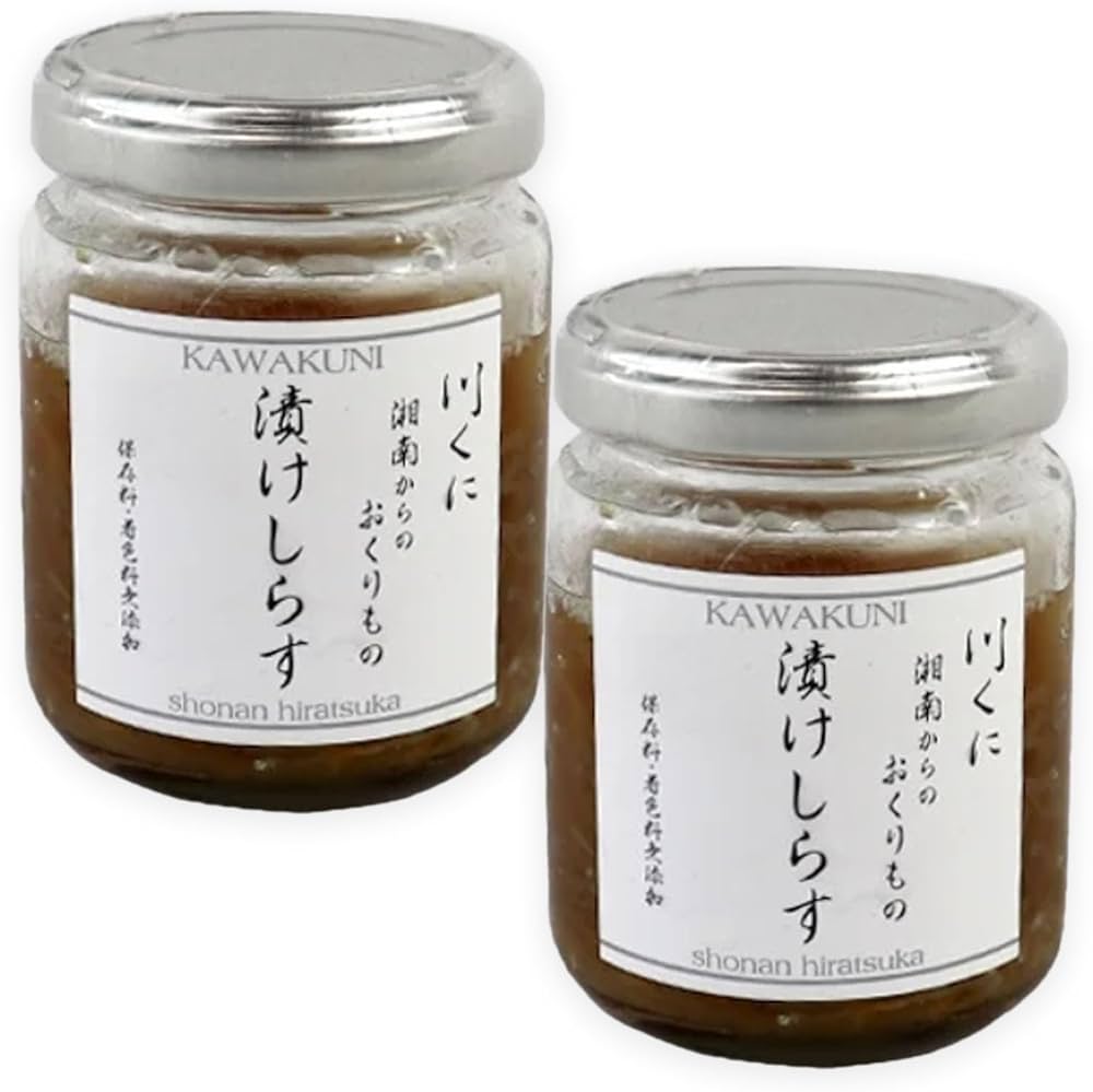 Amazon.co.jp: 漬けしらす 100gx2 冷凍 川くに 湘南からのおくりもの
