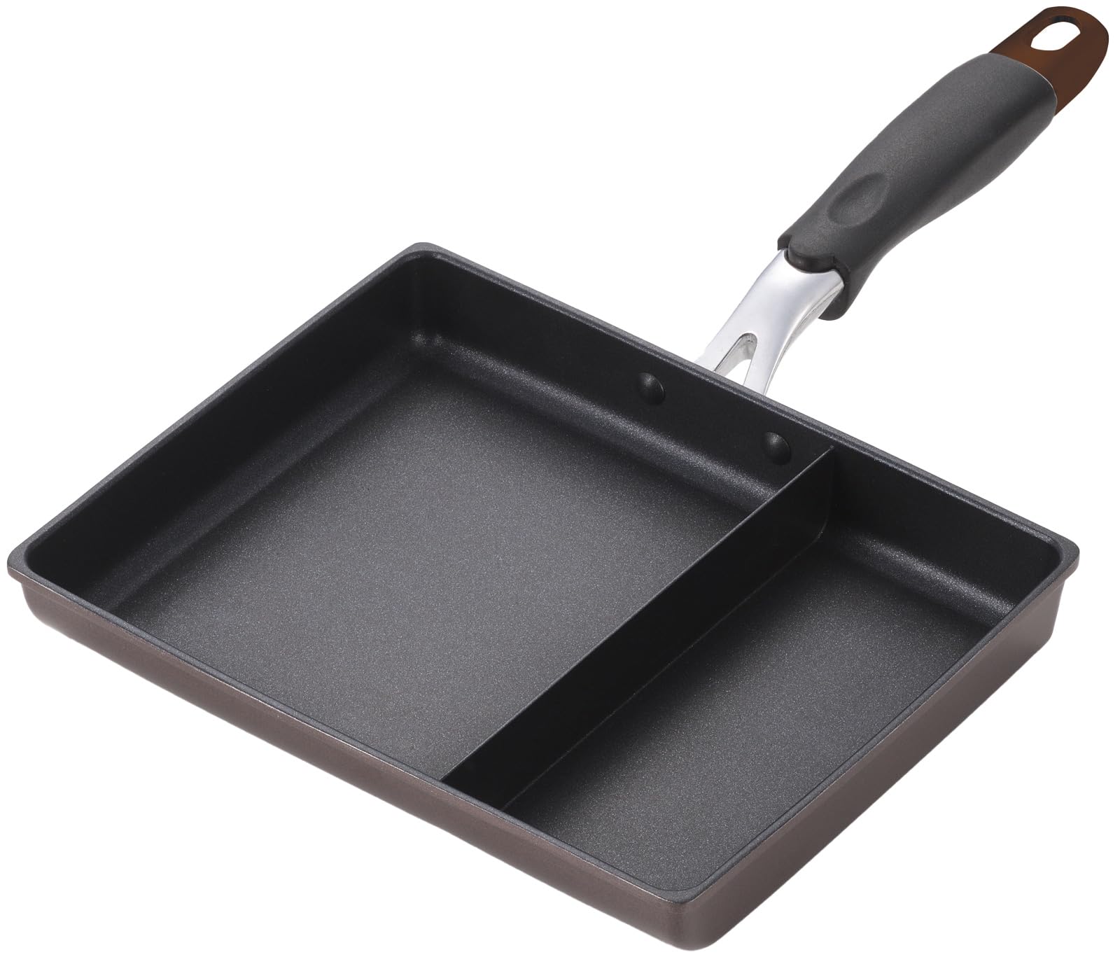 Amazon｜タマハシ 仕切りフライパン 七三分け お弁当 2品同時に