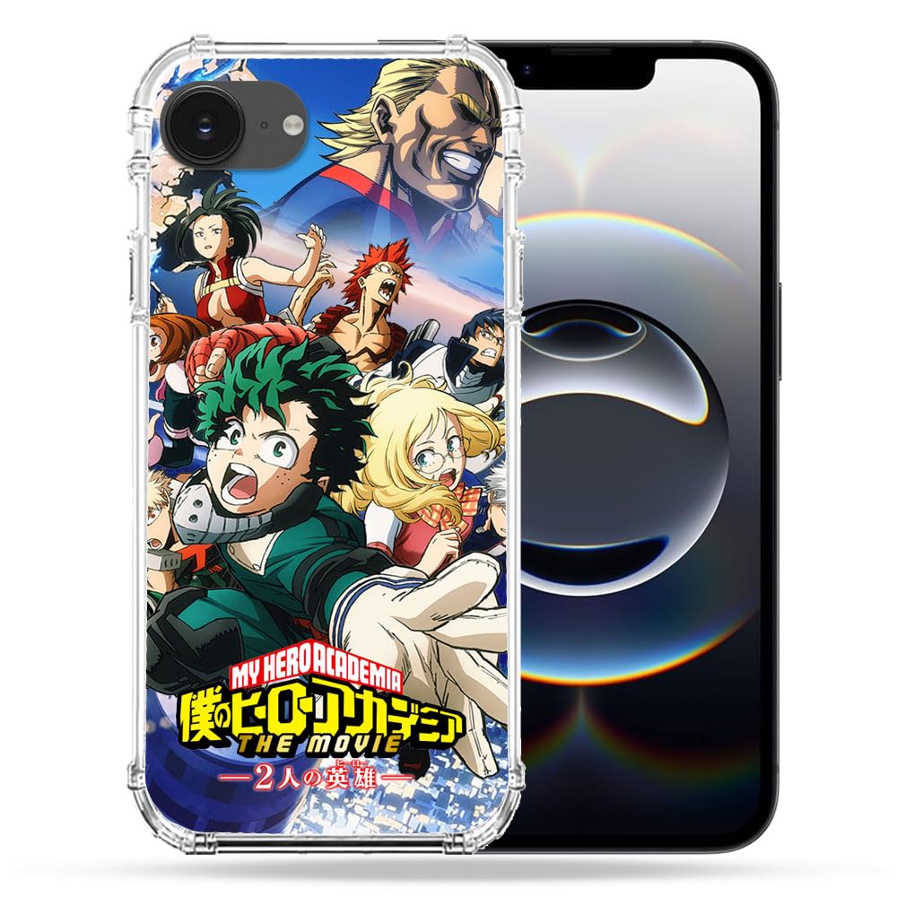 Cokitec Reinforced Case for iPhone 16e Manga My Hero Academia Poster
