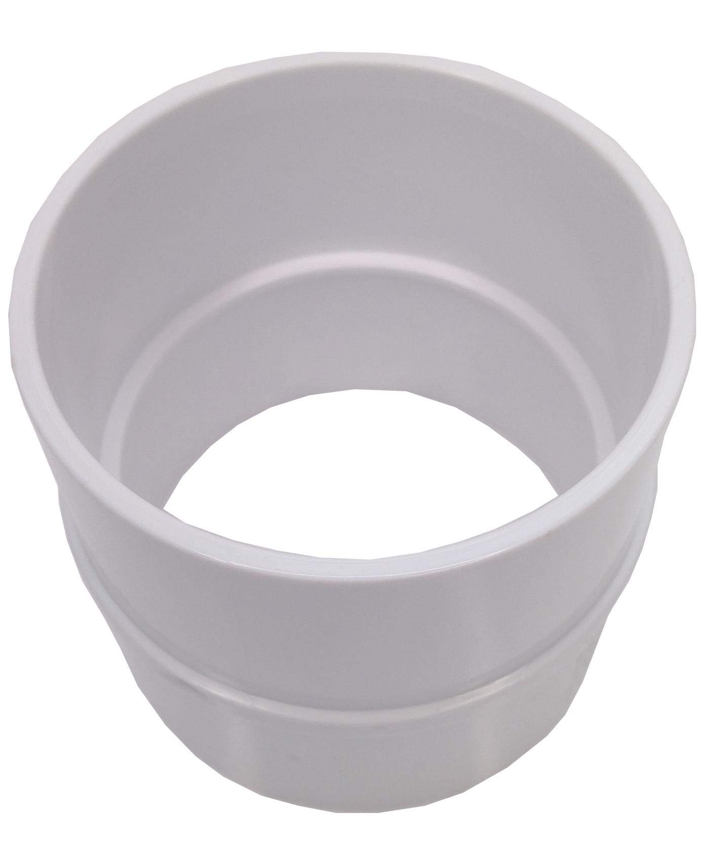 FloPlast ABS Solvent Weld Coupling 50mm White (Pack of 10)