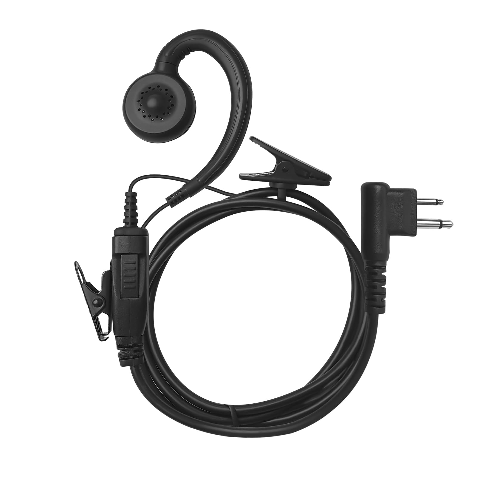Cls1110 Cls1410 C-Shape Swivel Earpiece Headset for Motorola radios 1-Wire Ear Piece Headset Mic for RDM2070D CP200 CP200D CP100 CP100D CLS1413