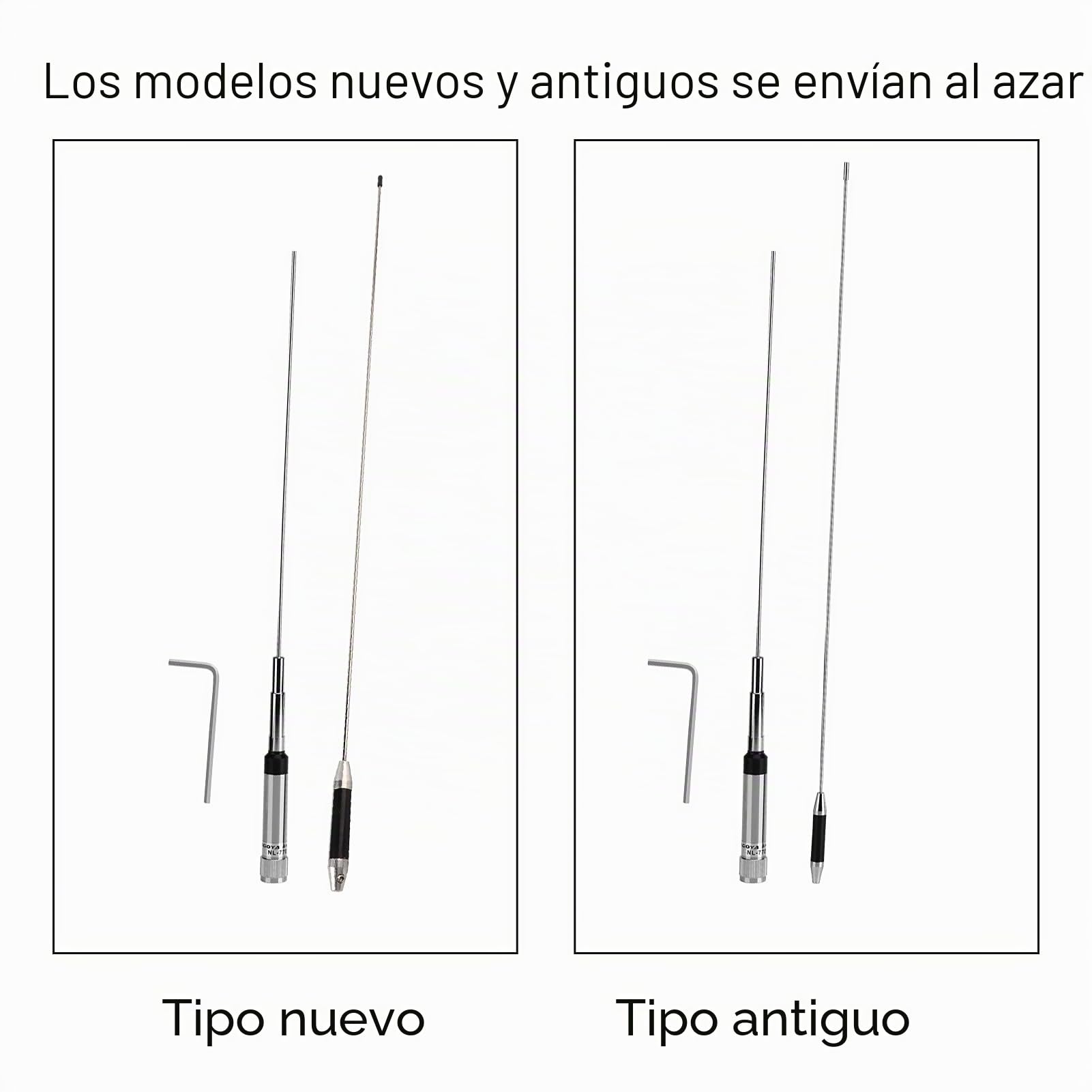 NL-770R 144 / 430MHz de Banda Dual UHF/VHF de Antena de Radio de Coche de Alta Ganancia