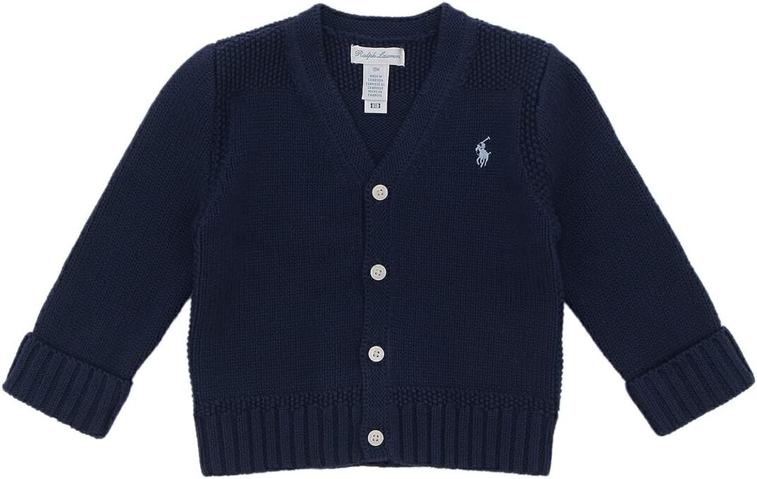 ポロラルフローレン]ベビー服 カーディガン ネイビー ベビー