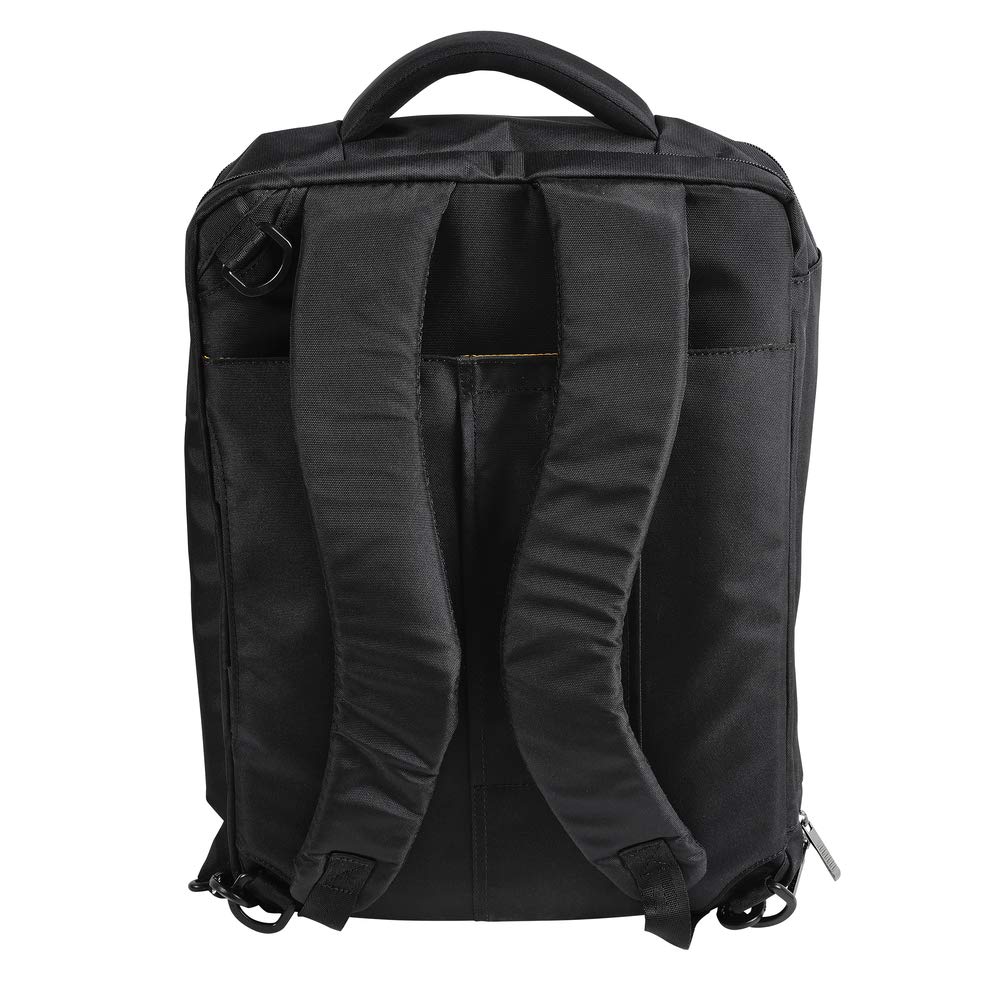 Exacompta 17734E Exactive, Borsa Zaino Nera Per Laptop 15.6 Pollici e Tablet, Poliestere di alta qualtià, Tasche Funzionali Per Riporre Vari Oggetti