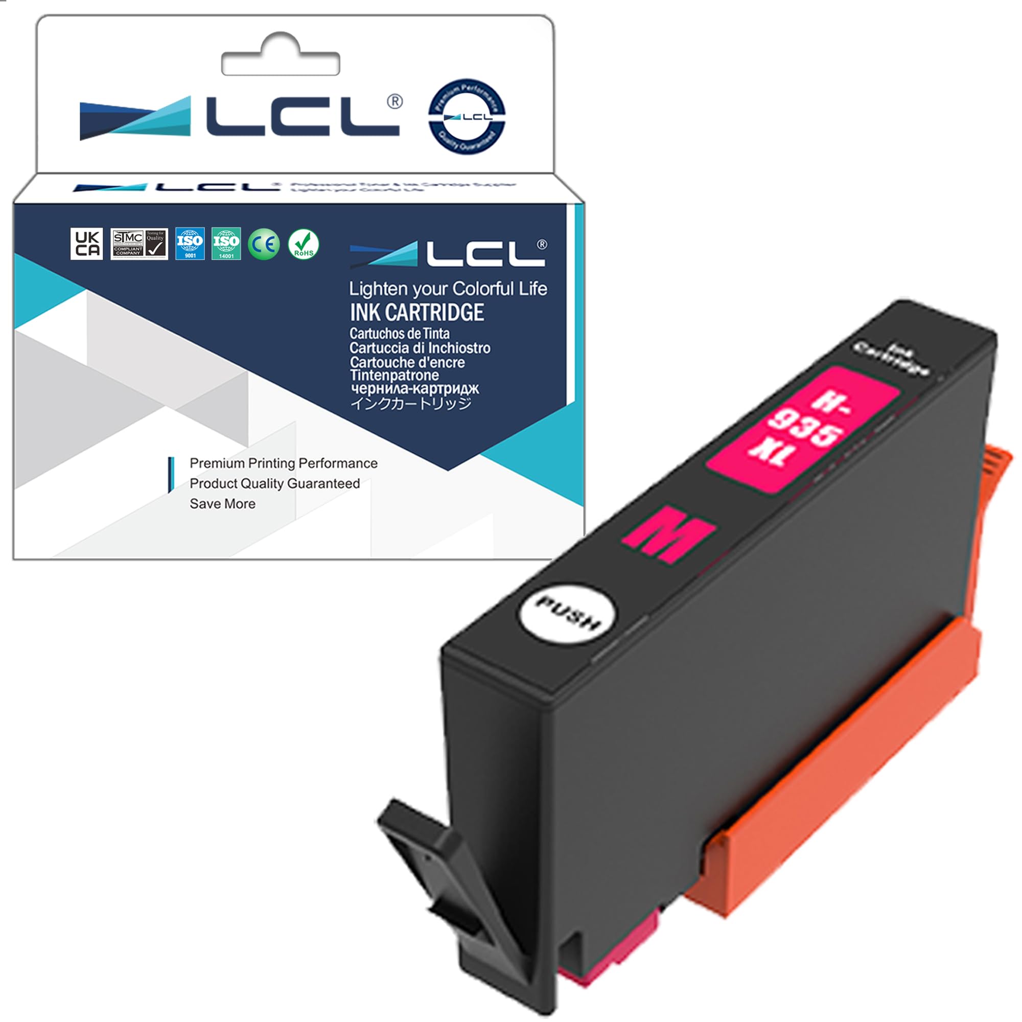 Cartucce Compatibili Hp 6812 6815 Set 4 Cartucce Inchiostro Compatibili 934XL/935XL Per HP OfficeJet Pro 6230, 6830, 6812, 6815 - Nero, Ciano, Magenta, Giallo Kit 4 Colori HP 6835 - Foto 7