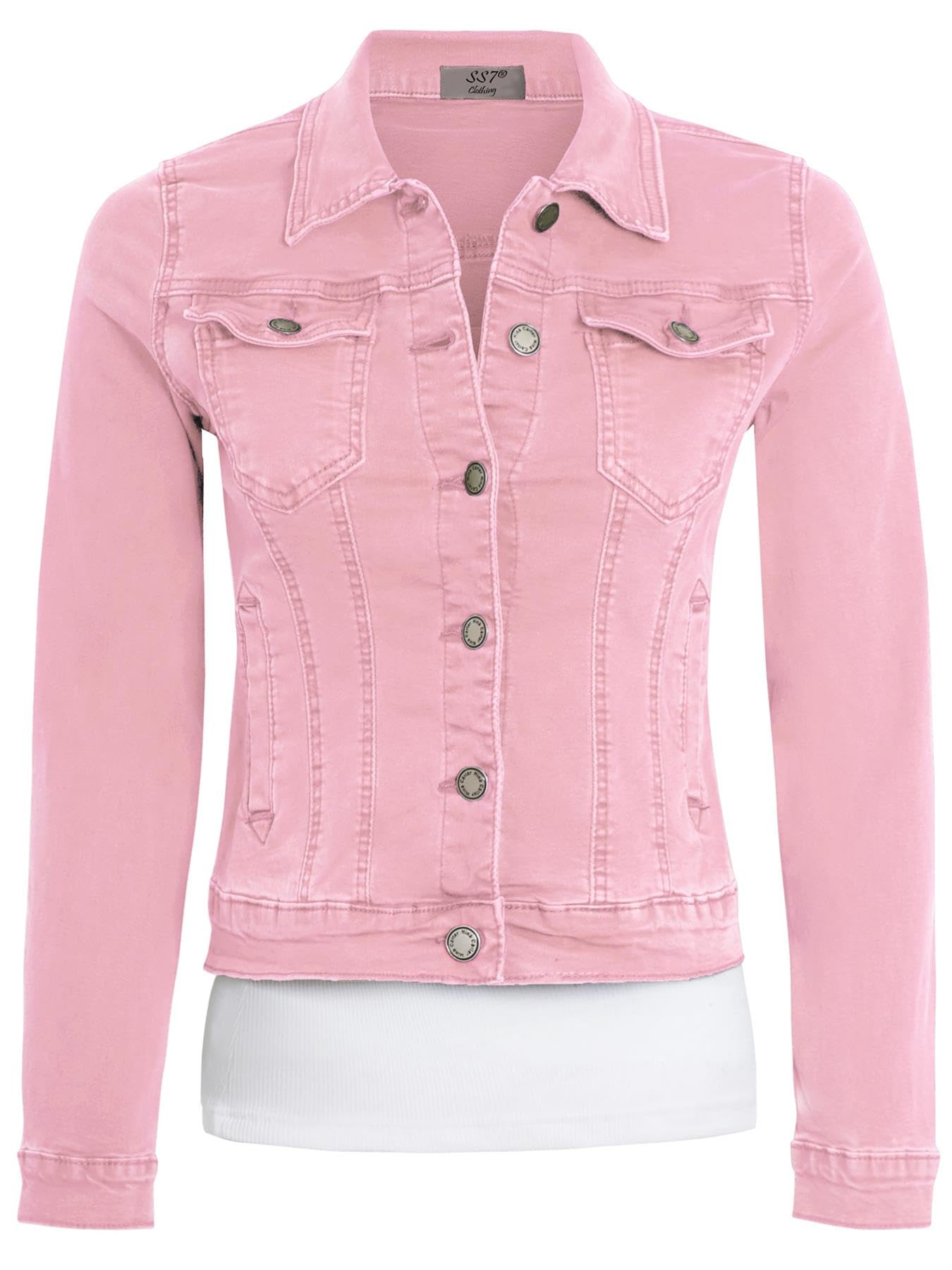 SS7 Damen Stretch Jeansjacke Übergrößen