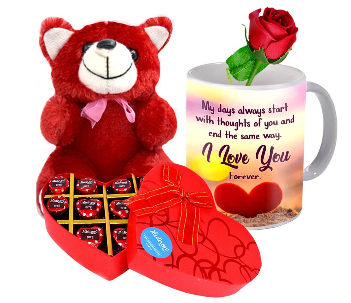 - Valentines Day Unique Gift for Girlfriend/Boyfriend|Romantic Gift for Valentine's Week|Teddy Day, Chocolate Day, Purpose Day Gift|Anniversary, Birthday Love Gift