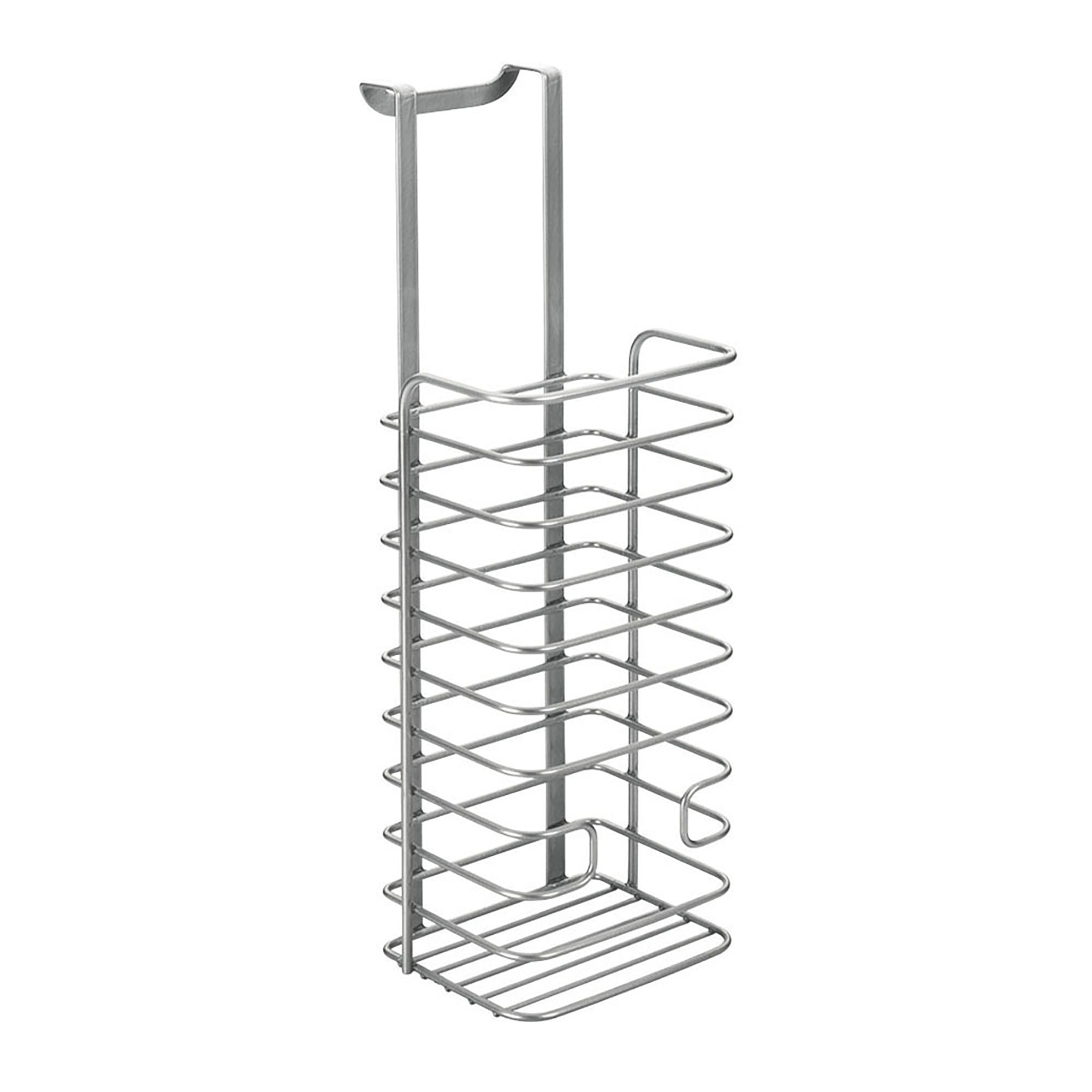 Metaltex GALILEO - Soporte-Dispensador Bolsas. Sin Taladar. Acabado POLYTHERM color Gris