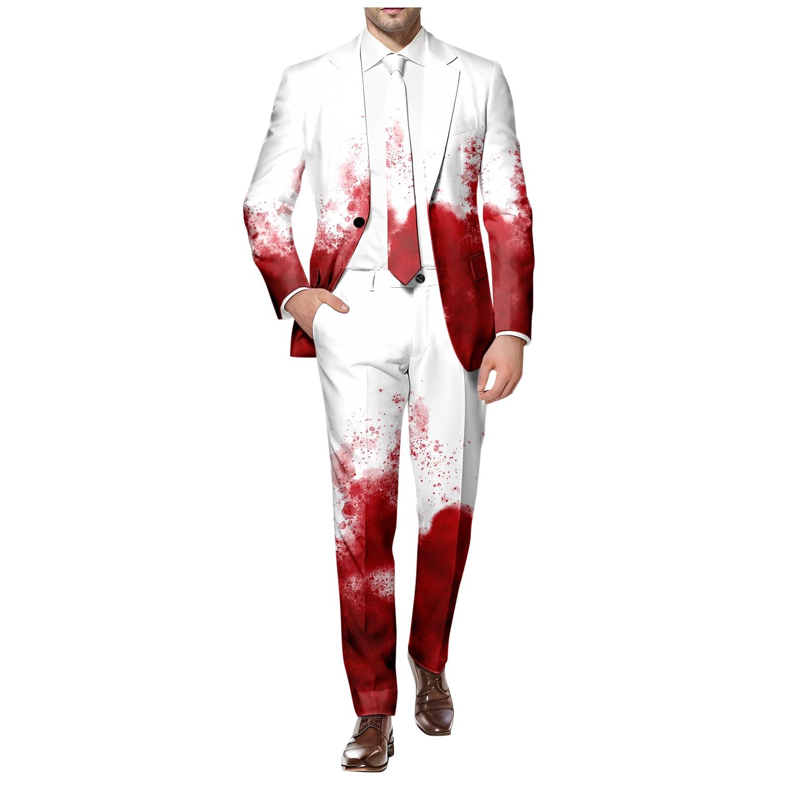 Générique Set di 2 pezzi da uomo in cotone, tuta da jogging con top e basso, per sport, fitness, palestra, traspirante, per il tempo libero, morbido, casual, primavera, A28