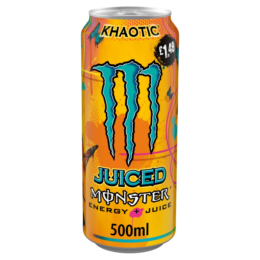 Monster® Khaotic Energy + Juice Carbonated Energy Drink, 16.91 fl oz