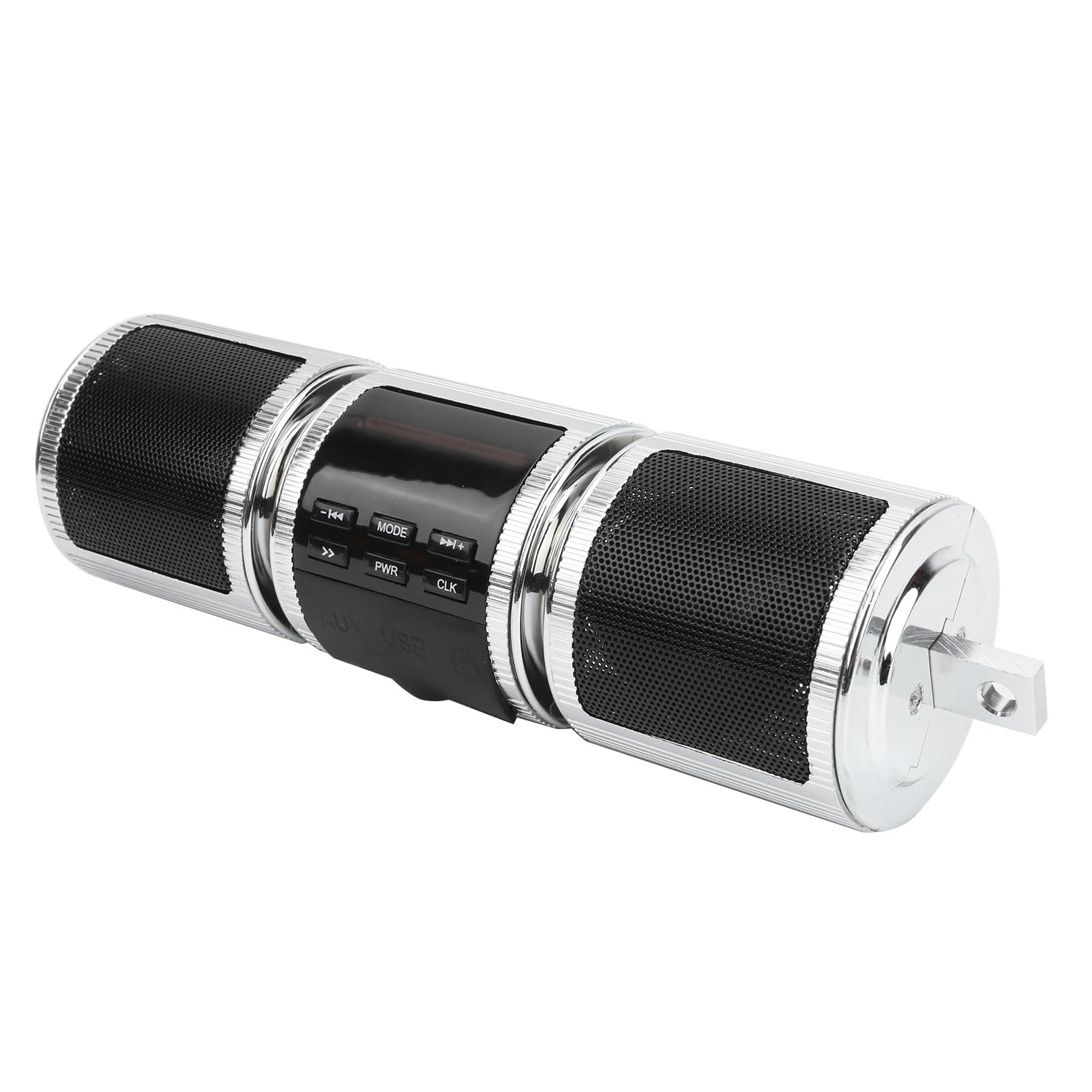 Sonew Motocyklowy Głośnik Stereo Odtwarzacz MP3 na kierownicę z Dwoma Głośnikami (SILVER)