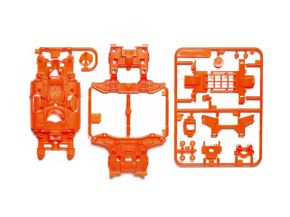 ミニ四駆 FM-A 蛍光カラーシャーシセット オレンジ 10セット タミヤ