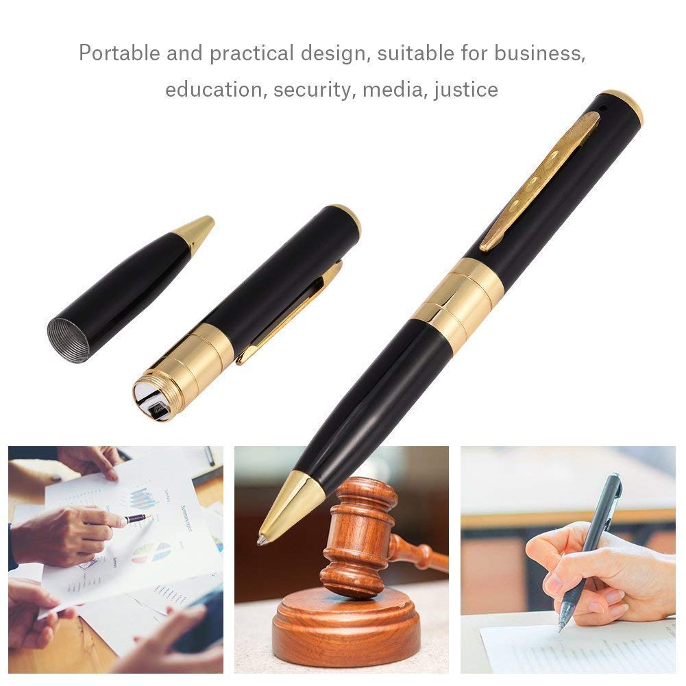 Spy Pen Camera - Record Video & Audio Discreetly -4