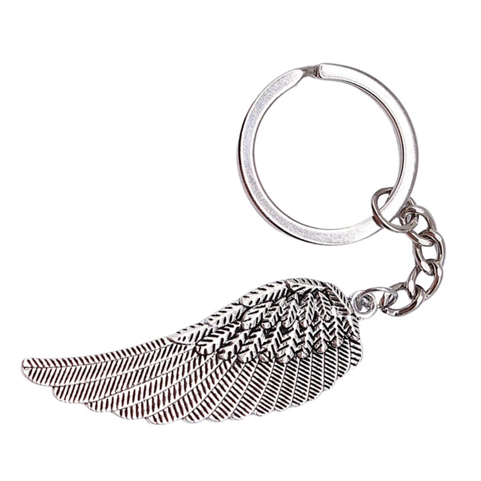 Pendentif d'aile en relief comme bijou de clé de voiture - 7