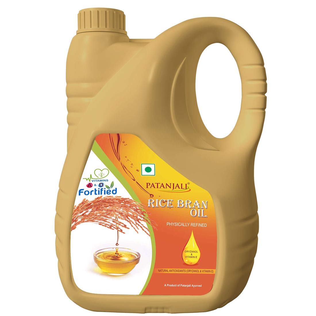 Patanjali Fortified Rice Bran Oil, 5 L (B07QWSV2VN) Amazon Price History, Amazon Price Tracker