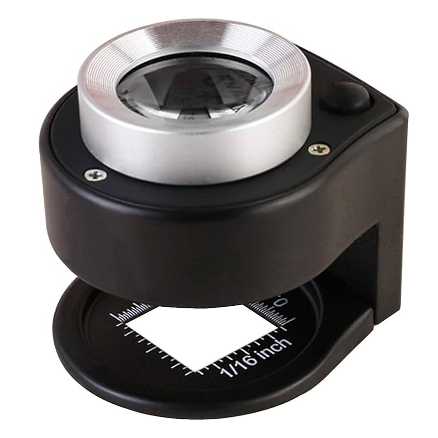 Amazon.com: Amoper 30X Loupe Magnifier with 6 Light, Desktop