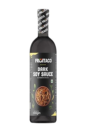 Fruitaco Soy Sauce 300gm – Rich and Savory Flavor | Ideal for Cooking, Marinades, and Dips | Compact Bottle - image, photos
