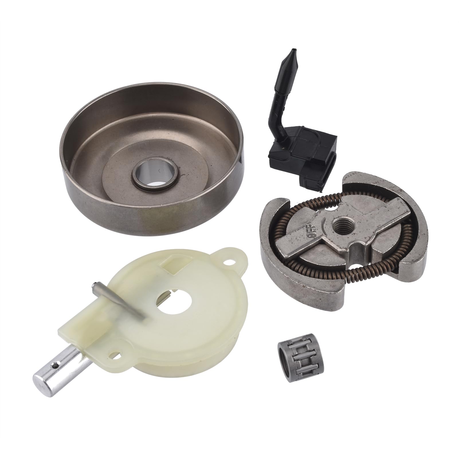 Kit Cuscinetto Gabbia Ingrassatore Pompa Olio Tamburo Frizione 7T Da 325 Per Parti Motosega Husqvarna 142 141 137 136 36 41 90064852