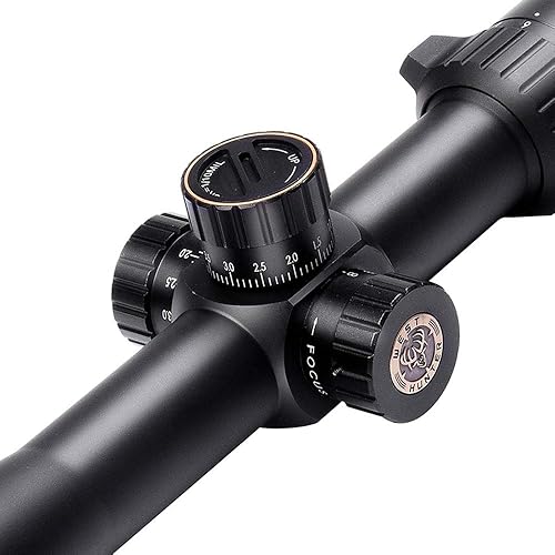 Miniatura 5 de WestHunter Optics HD 6-24X50 FFP Scope, 30mm Tube First Focal Plane Tactical Wide Field of View Precision Scope(110 MIL)