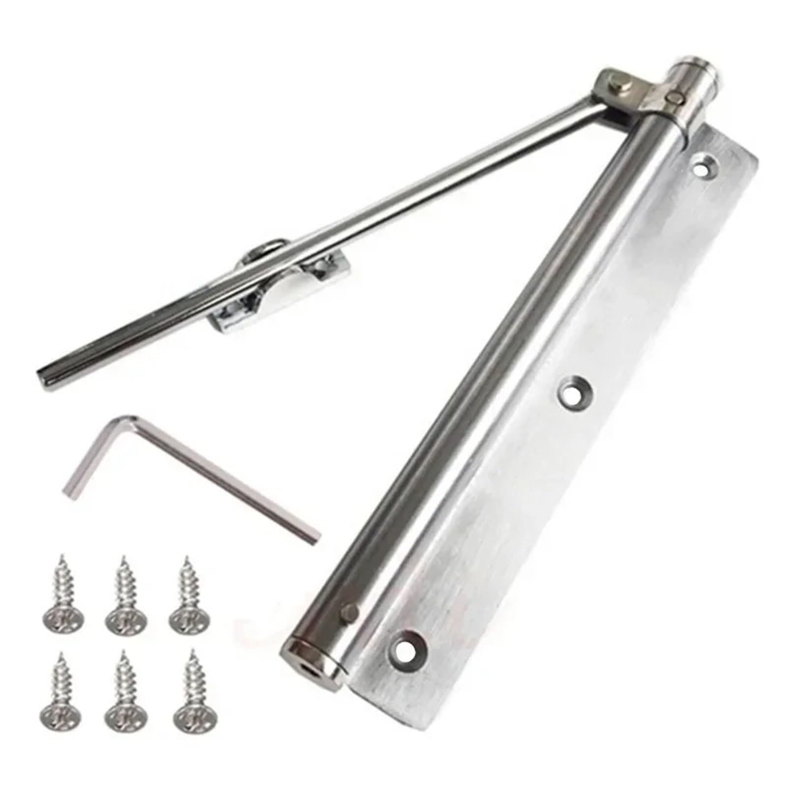 Spring Soft Close Hardware Adjustable Door Closer Aluminum Alloy