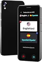 Dispositivo de tradutor de idiomas sem necessidade de WiFi, tradutor instantâneo de IA de bolso, tradutor de inglês espanhol, suporta tradução de voz em tempo real em 150 idiomas, tradutor para estudo
